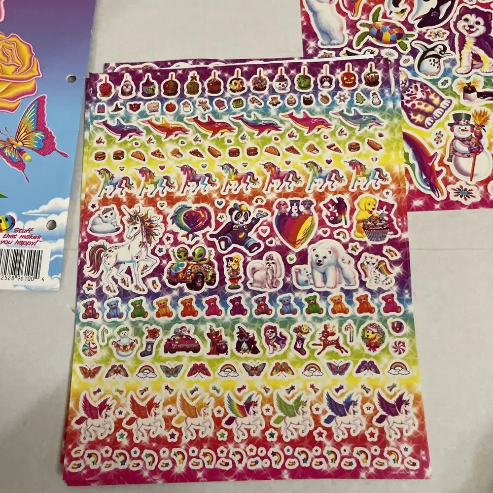 Lisa Frank only stickers